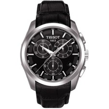Tissot T035.617.16.051.00 Couturier Mens Stainless Steel Chrono Watch + Gift Bag