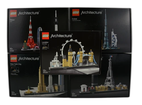 Lego Architecture Auswahl 21051 Tokio 21052 Dubai 21044 Paris 21028 21034 NEU