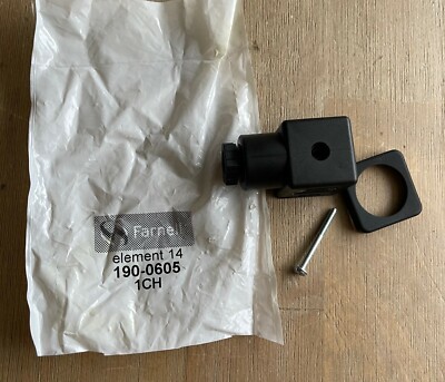 FARNELL ELEMENT 14 190-0605 1CH MPM DIN VALVE CONNECTOR 2 POLE NEW IN SEALED BAG