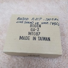 Bogen Model GA-2 120Vac Utility Amplifier 600...