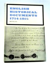 English Historical Documents, 1714-1815 (D. B. Horn - 1967) (ID:04081)