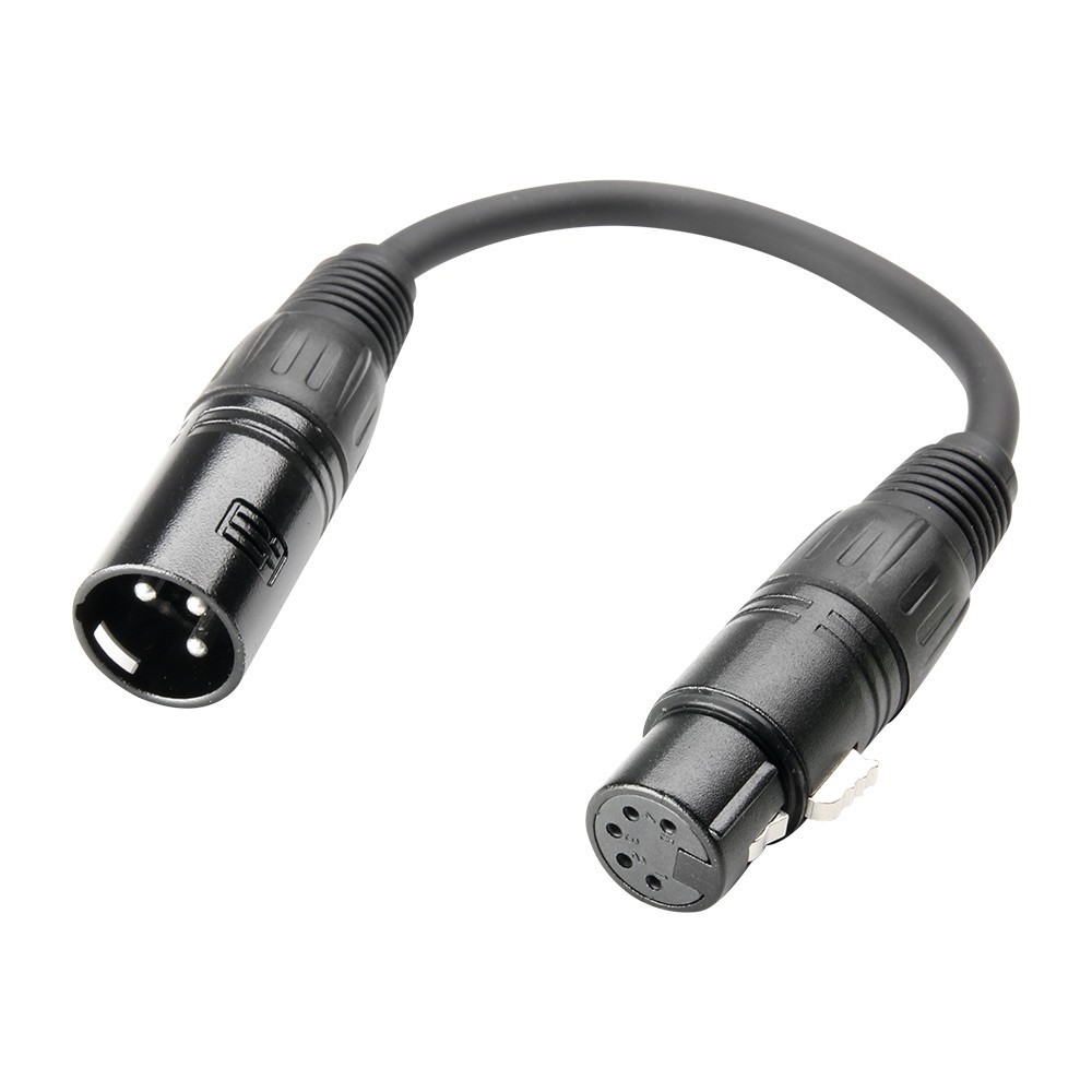 Adam Hall Cavo Adattatore DMX F 5p/XLR M 20cm Cavo Adattatore Adam Hall K3 DHM 0