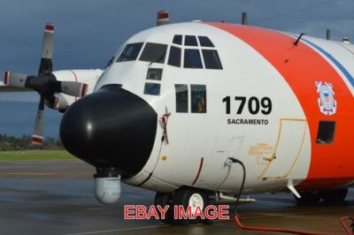 PHOTO  AEROPLANE LOCKHEED HC-130H HERCULES '1709' C/N 5005. ALLOCATED US MILITAR