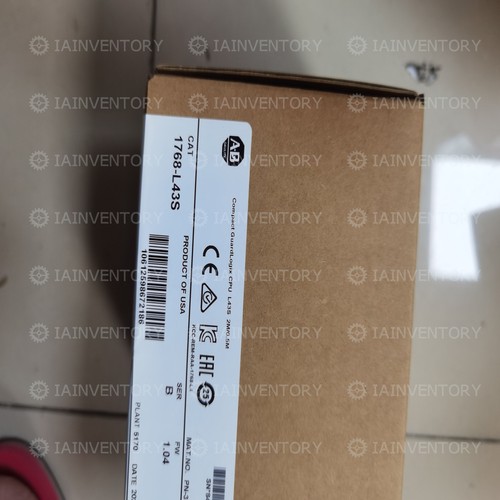 1768-L43S New Allen Bradley 16Pt PLC Input Module 1768L43S - Picture 1 of 1