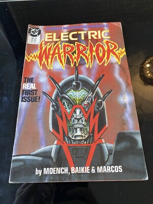 ELECTRIC WARRIOR #9 DC COMIC January 1987 - Free Postage