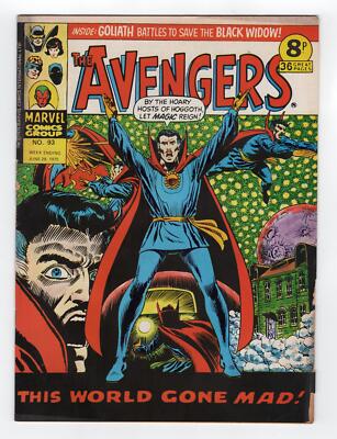 1972 MARVEL MARVEL PREMIERE #3 & AVENGERS #63 1ST NEW GOLIATH RARE KEY UK