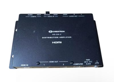 Crestron HD-DA-2 1-to-2 HDMI Distribution Amplifier & Audio Converter