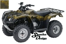Yellow Gray Topographic Trippy Vinyl Graphic Wrap Kit ATV UTV Golf Cart US MADE