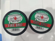 Lot of 2- Pautzke Bait Co. Fire Gel Attractant Freshwater Glitter Trout Bait 