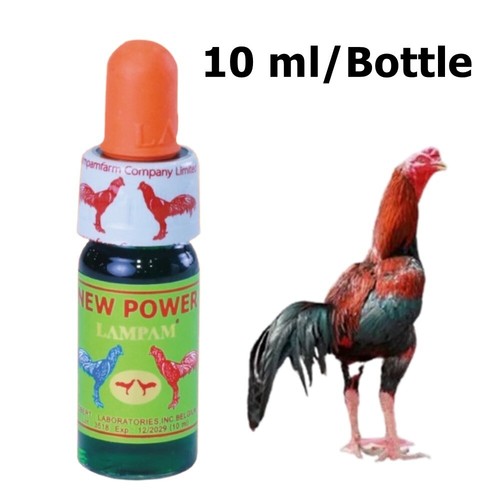 6X Chicken NEW POWER Lampam Vitamin & Minerals Concentrate Health 10 ml+Tracking - 第 2/5 張圖片