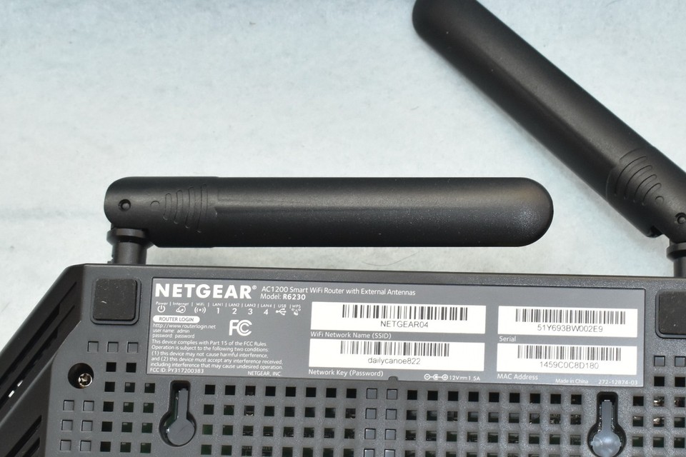 NETGEAR AC1200 R6230 300+900Mbps Dual Band Smart Router | eBay