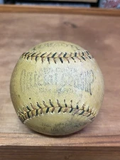 Wilson Baseball Official League Multi Color  Stitch  1930s Old Ball Great Ball