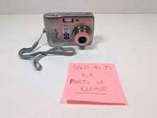 PARTS or REPAIR - Nikon COOLPIX L6 6.0MP Digital Camera - Silver (Lens Error)