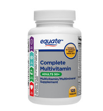 Adults 50 Plus Complete Multivitamin  Multimineral Supplement 125 Tablets