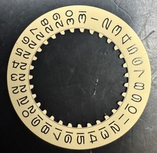 Genuine Rolex Submariner GMT Datejust Beige Date Disc Wheel 3035 30XX Indicator