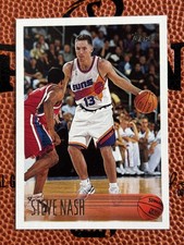 1996-97 Topps Steve Nash RC #182 Rookie Card Suns. rookie card picture