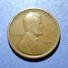 1909-VDB Lincoln cent  Ch. Fine+