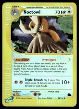 Pokemon Cards Noctowl 40/144 Reverse Holo Skyridge Uncommon LP on eBay