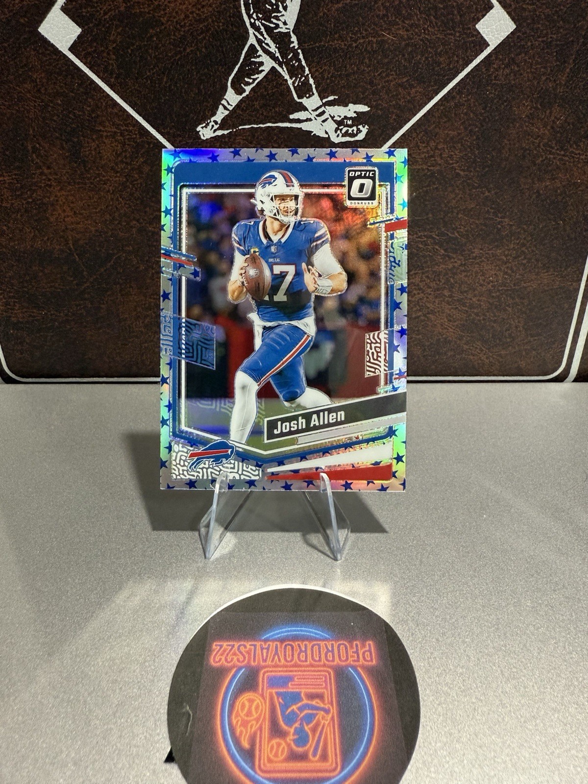 2023 Panini Optic Josh Allen Stars Insert no. 22
