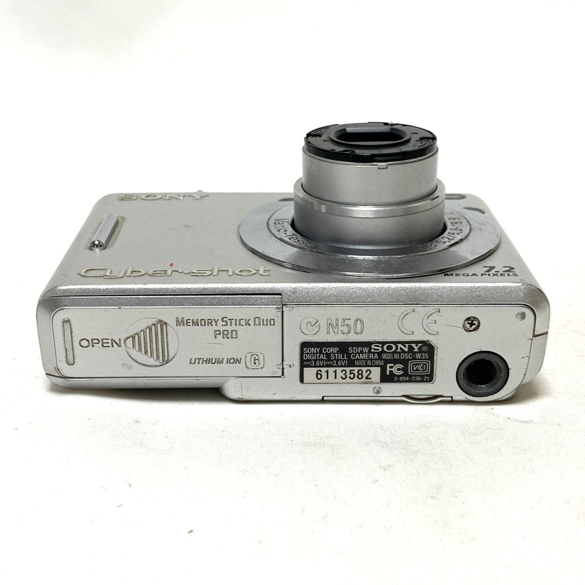 SONY Cyber-shot DSC-W35 Digital Camera | eBay