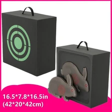 16.5x16.5" Shooter 3D Archery Target Hare Model + Ringshot XPE Foam Block