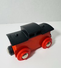 Brio Vintage Wooden Railway Mighty Caboose 33612 VHTF