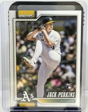 2026 Topps #206 Jack Perkins Rookie RC Athletics 🔥