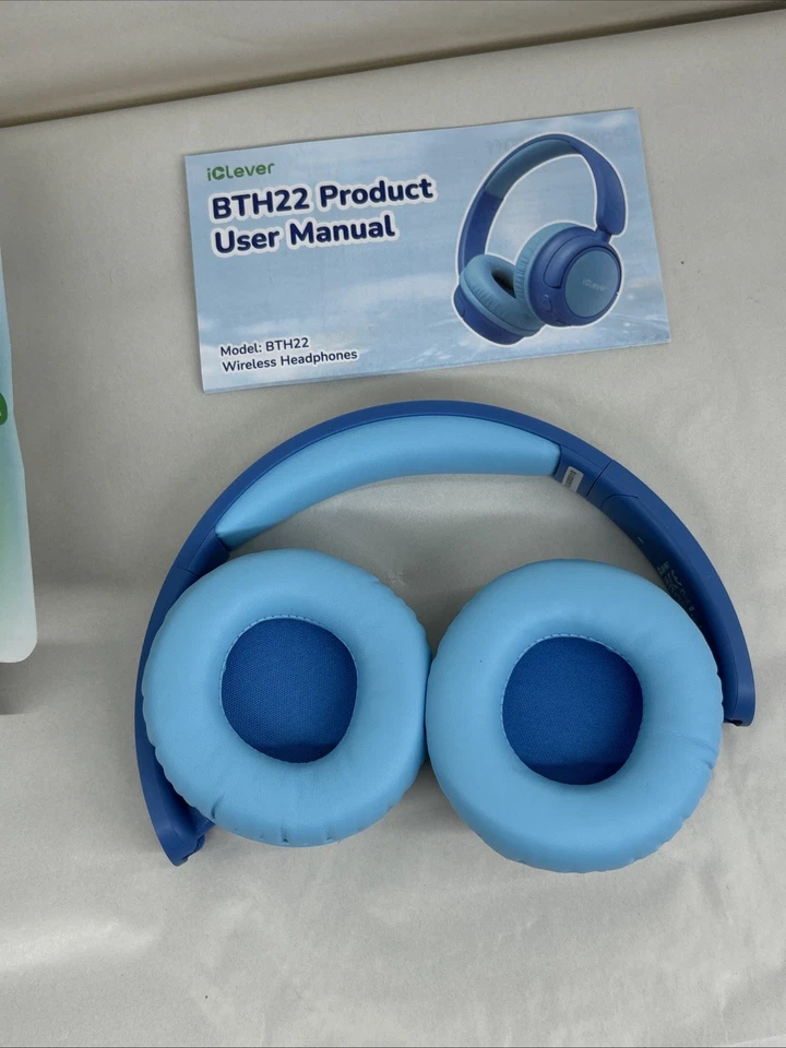 Детские Bluetooth-наушники iClever BTH22 60H время воспроизведения USB C быстрая зарядка Blu... - Изображение 4 из 4