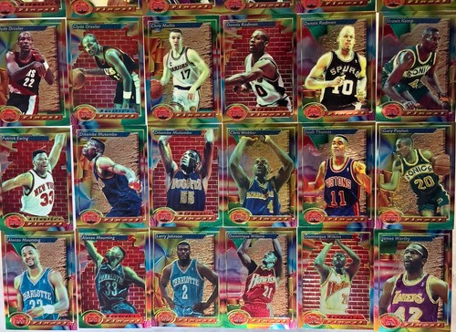 NBA 1993-94 TOPPS Finest Basketball NRComplete Set LOT 168/220! Bird, Barkley!! - Picture 12 of 17