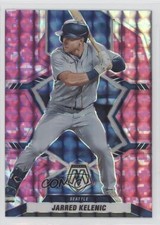 2022 Panini Mosaic Pink Camo Mosaic Prizm Jarred Kelenic #1 17o0