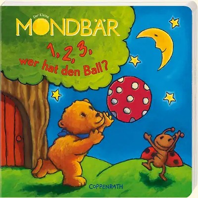 Der kleine Mondbär - 1, 2, 3, wer hat den Ball?