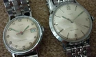 x2 Vintage Timex Mens Watches Self Wind & Mechanical Wind Up