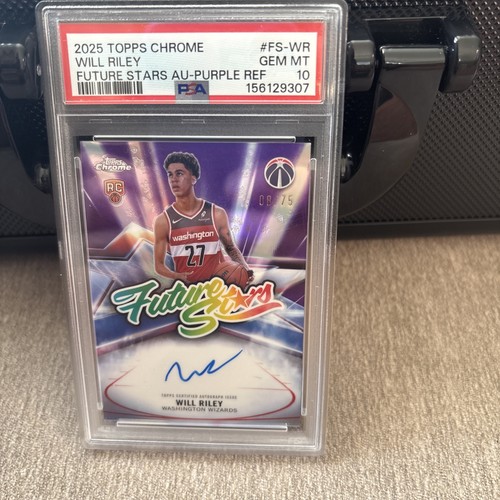 2025 Topps Chrome Will Riley Future Stars Autographs (RAW)