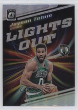 2023-24 Panini Donruss Optic Lights Out Holo Prizm Jayson Tatum #7 1e6a