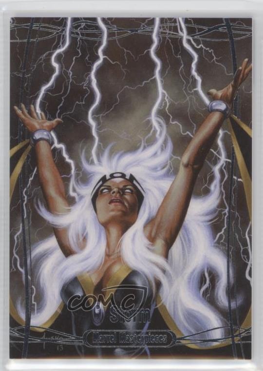 2016 Upper Deck Marvel Masterpieces 274/1499 Level 2 Storm #61 4et