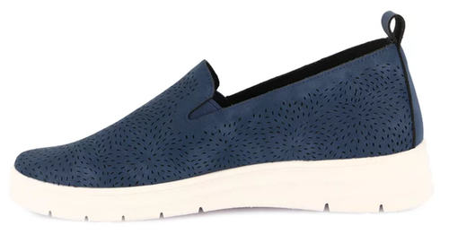 GRUNLAND SC6257-F6 SIVI MOCASSINI SLIPON SCARPE INFILARE TRAFORATE DONNA BLU - Bild 3 von 5