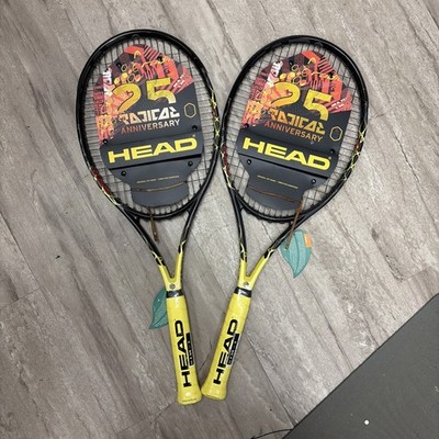 Set Of 2 - Head Graphene Touch 25th Anniversary Radical MP 4 3/8 Grip Size