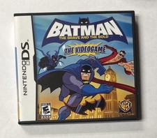 2010 Nintendo DS Batman The Brave and the Bold The Videogame Complete w/ Manual