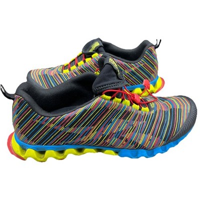 Reebok Zigtech Zigmaze II Running Shoes Men s Size 8 Multicolor Rainbow J95928