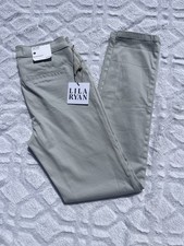 Lila Ryan Gray Violet Sateen Tapered Trouser ...
