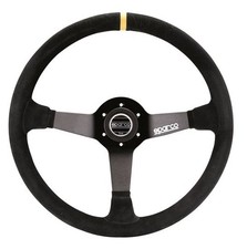 Sparco For Steering Wheel 368 Suede Black 015r368msn Sparco For Steering Wheel 368 Suede Black 015r368msn