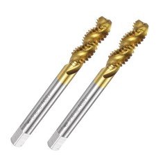 2Pcs 5/16-18 UNC Spiral Flute Threading Tap REPAIRING HSS 3 Flutes Tapping Tool