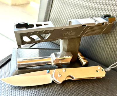 Glock 26 Gen 3 Slide Complete G26 Upper Leupold DPP Romeo1 Optics Cut FREE KNIFE