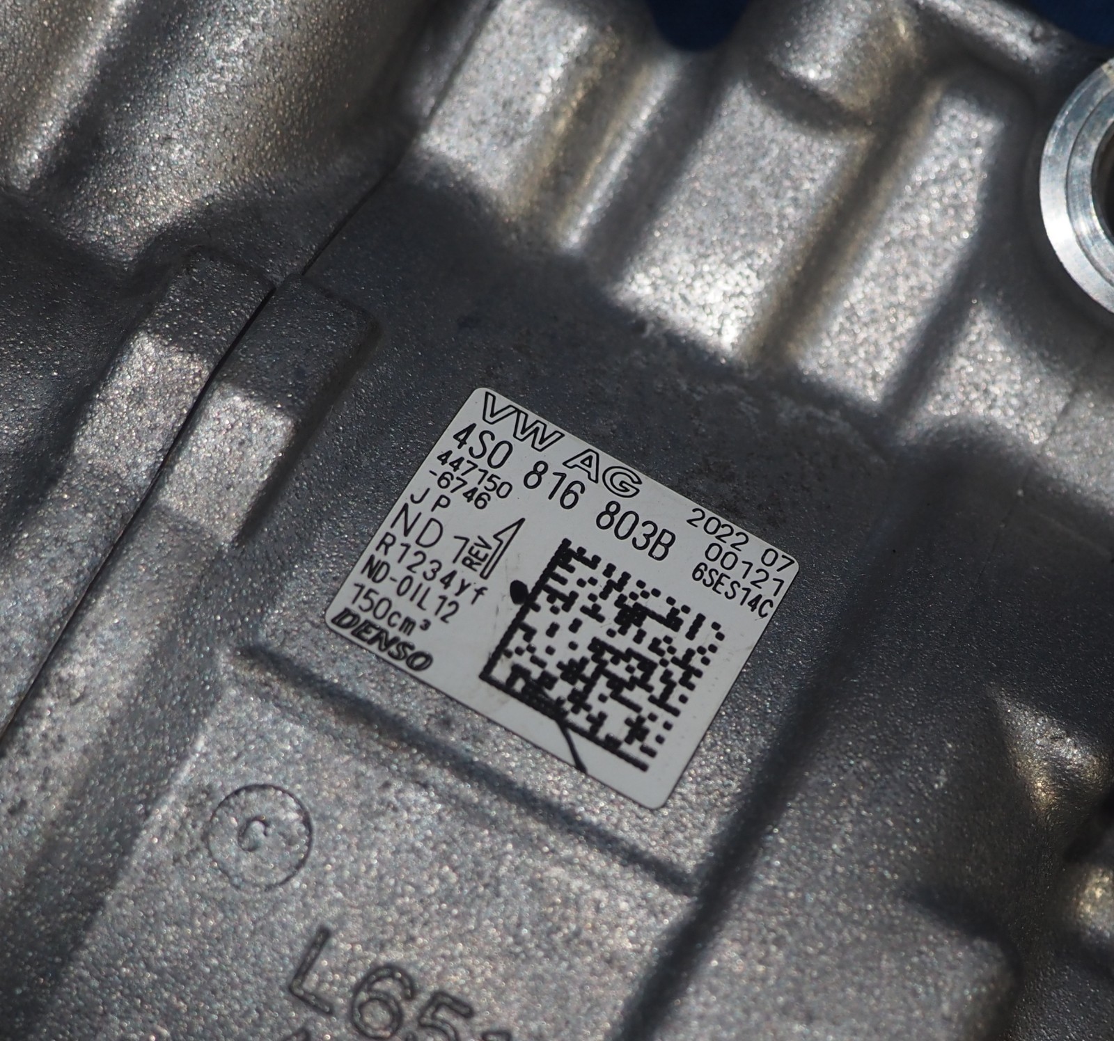 DEFECTIVE 2015-2023 Audi R8 & Lamborghini Hurancan 5.2L V10 Engine AC Compressor