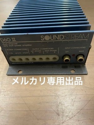 Rare Soundstream D60  used amplifier