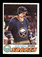 1977 O-Pee-Chee NHL #128 Jerry Korab  NM/NM+ X2910884