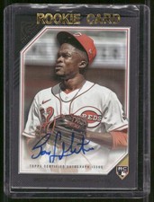 REIVER SANMARTIN 2022 TOPPS GALLERY ROOKIE AUTO AUTOGRAPH RA-RS CINCINNATI REDS