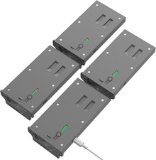 4 Pack Reveal Lithium Battery Pack, Compatible with Tactacam Reveal Cartridge fo