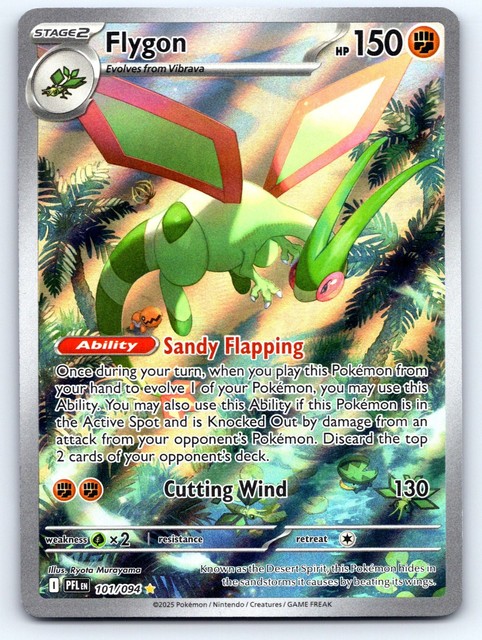 Flygon #101 (Phantasmal Flames)