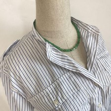 UNIQLOxJWANDERSON Cotton Striped Refreshing Shirt Dress Long Sleeve